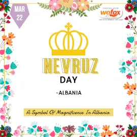Online Editable Nevruz Day in Albania March 22 Instagram Post