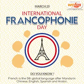 Online Editable International Francophonie Day March 20 Instagram Post
