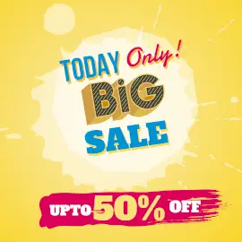 Online Editable Big Sale One Day Offer Instagram Post