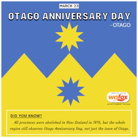 Online Editable Otago Anniversary Day Instagram Post