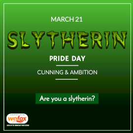 Online Editable Slytherin Pride Day March 21 Instagram Post