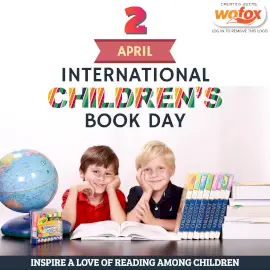 Online Editable International Children's Book Day April 2 Instagram Post Online Editable International Children's Book Day April 2 Instagram Post