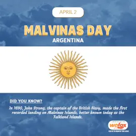 Online Editable Malvinas Day in Argentina April 2 Social Media Post