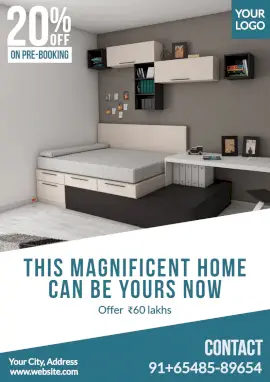 Online Editable Dream and Luxury Home Properties for Sale Magazine Cover