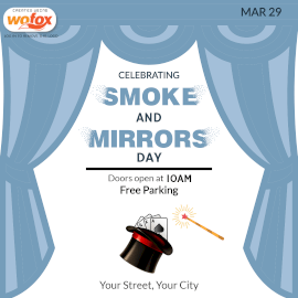 Online Editable Celebrating Smoke and Mirrors Day March 29 Instagram Post Online Editable Celebrating Smoke and Mirrors Day March 29 Instagram Post