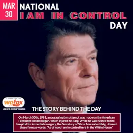 Online Editable National I Am in Control Day March 30 Instagram Post