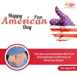 Online Editable Pan American Day April 14 Instagram Post