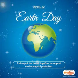 Online Editable Earth Day April 22 Social Media Post