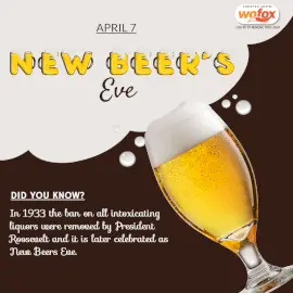 Online Editable New Beer’s Eve April 6 Social Media Post