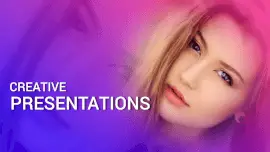 Online Editable Focus Face From Blurred Background Video Slideshow
