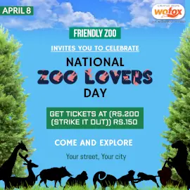 Online Editable National Zoo Lovers Day April 8 Instagram Post