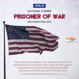 Online Editable National Former Prisoner of War Recognition Day April 9 Instagram Post Online Editable National Former Prisoner of War Recognition Day April 9 Instagram Post