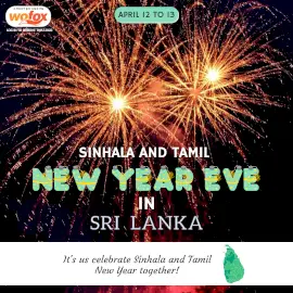 Online Editable Sinhala and Tamil New Year's Eve in Sri Lanka Instagram Post Online Editable Sinhala and Tamil New Year's Eve in Sri Lanka Instagram Post