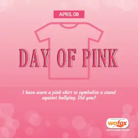 Online Editable Day of Pink Social Media Post
