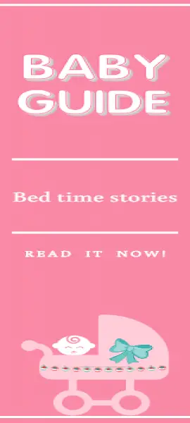 Online Editable Bedtime Stories for Kids Wide Skyscraper Ad