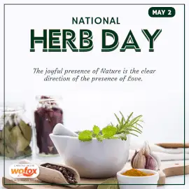 Online Editable National Herb Day Instagram Post