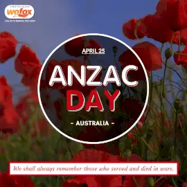 Online Editable Anzac Day in Australia Wishes Instagram Post