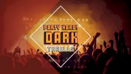 Online Editable 3D Text Party Hard Dark Thrills Desktop Wallpaper