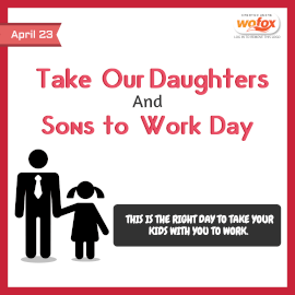 Online Editable Take Our Daughters and Sons to Work Day Instagram Post