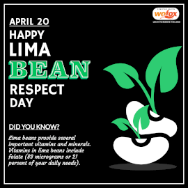 Online Editable Lima Bean Respect Day April 20 Instagram Post
