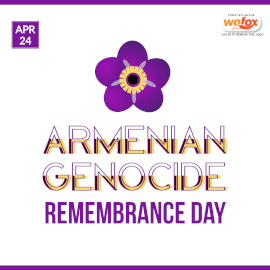 Online Editable Armenian Genocide Remembrance Day April 24 Instagram Post