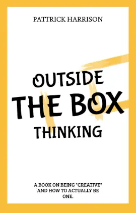 Online Editable Outside the Box Thinking Wattpad Book Cover