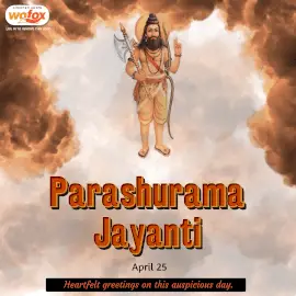Online Editable Parashurama Jayanti in India Instagram Post