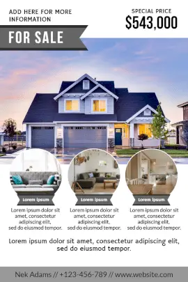 Online Editable Home for Sale Real Estate Instagram Post