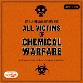 Online Editable Day of Remembrance for all Victims of Chemical Warfare April 29 Instagram Post