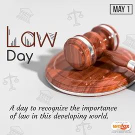 Online Editable Law Day in the United States May 1 Instagram Post