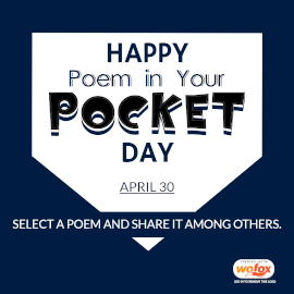 Online Editable National Poem in Your Pocket Day Instagram Post