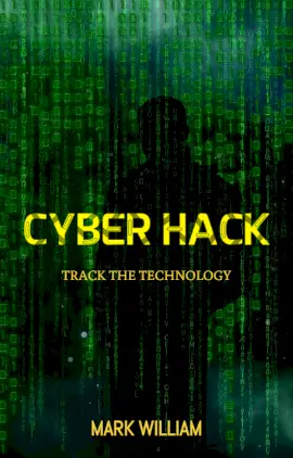 Online Editable Cyber Hack Technology Wattpad Book Cover