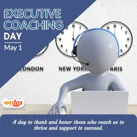 Online Editable Executive Coaching Day May 1 Instagram Post