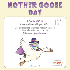 Online Editable National Mother Goose Day May 1 Instagram Post