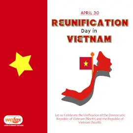 Online Editable Vietnam Reunification Day April 30 Instagram Post