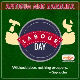 Online Editable Labour Day in Antigua and Barbuda Instagram Post