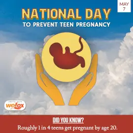 Online Editable National Day to Prevent Teen Pregnancy May 7 Instagram Post