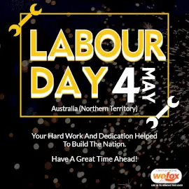 Online Editable Australia Labour Day on May 4 Instagram Post