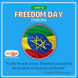 Online Editable Ethiopia Freedom Day on May 5 Quotes Instagram Post