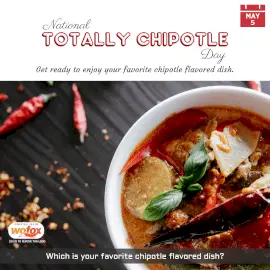 Online Editable National Totally Chipotle Day May 5 Instagram Post