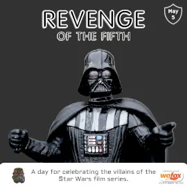 Online Editable Revenge of the Fifth May 5 Instagram Post