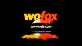 Online Editable Flickering Neon Light Social Media CTAs Logo Outro