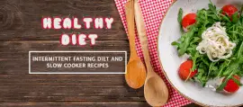 Online Editable Healthy Diet Recipes Facebook Cover
