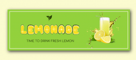 Online Editable Fresh Lemonade Facebook Cover