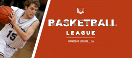 Online Editable Basketball League Facebook Cover