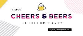 Online Editable Bachelor Beer Party Facebook Cover