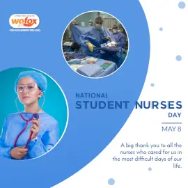 Online Editable National Student Nurses Day May 8 Social Media Post