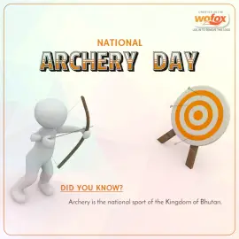 Online Editable National Archery Day Social Media Post