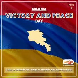 Online Editable Victory and Peace Day in Armenia May 9 Instagram Post