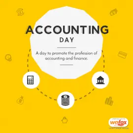 Online Editable Accounting Day Social Media Post